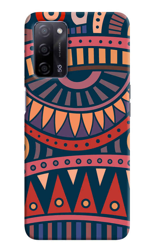 African Culture Design Oppo A53s 5G Hard Case Back Cover by Casekaro