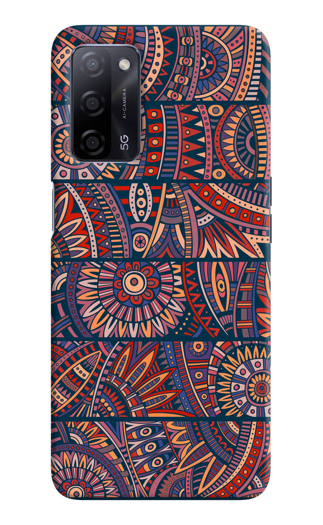 African Culture Design Oppo A53s 5G Hard Case Back Cover by Casekaro