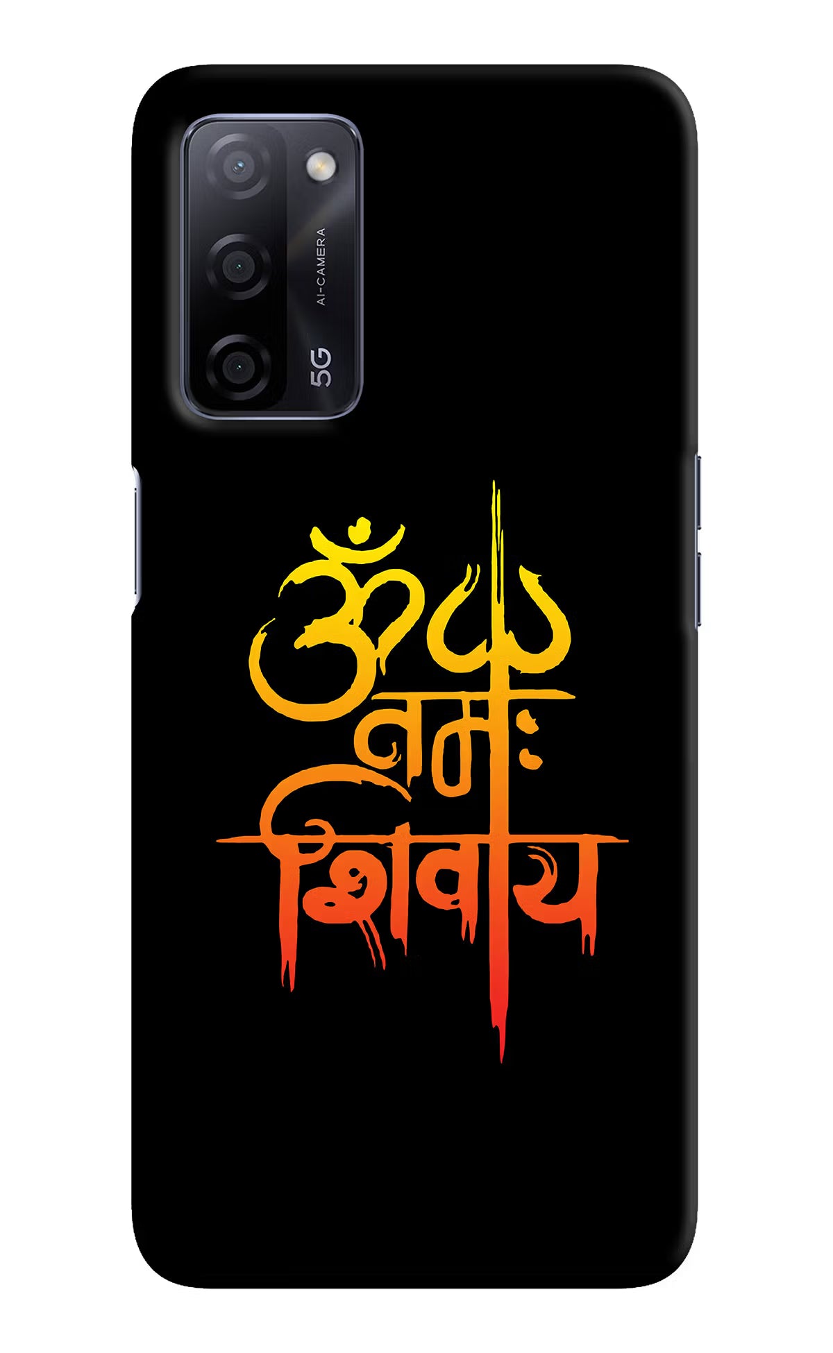 Om Namah Shivay Oppo A53s 5G Hard Case Back Cover by Casekaro