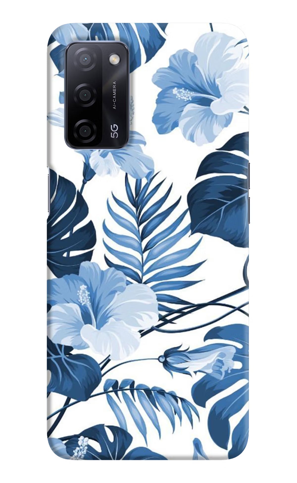 Fabric Art Oppo A53s 5G Hard Case Back Cover by Casekaro