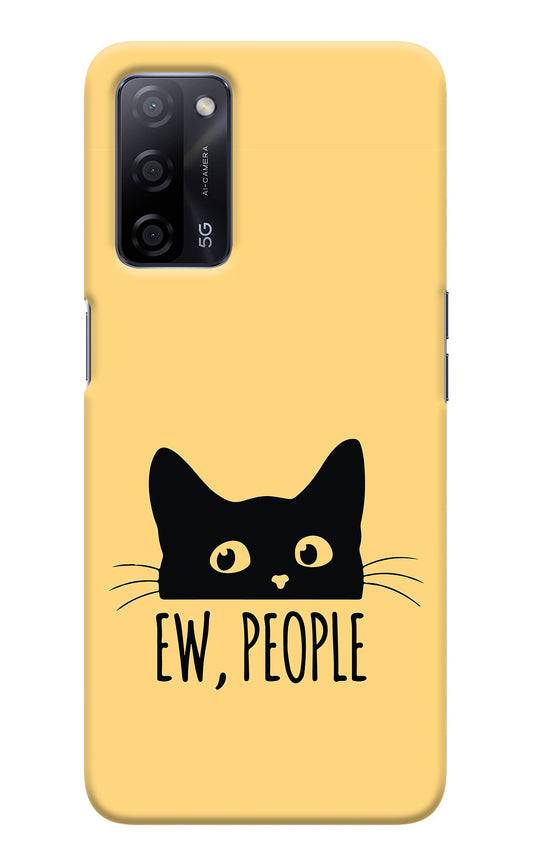 Ew People Catitude Oppo A53s 5G Back Cover