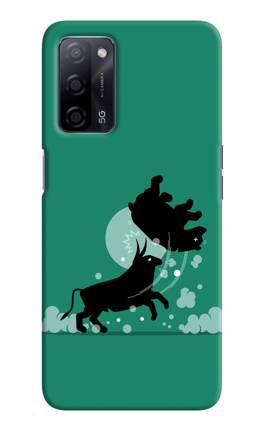 Bull Conqueror Oppo A53s 5G Back Cover