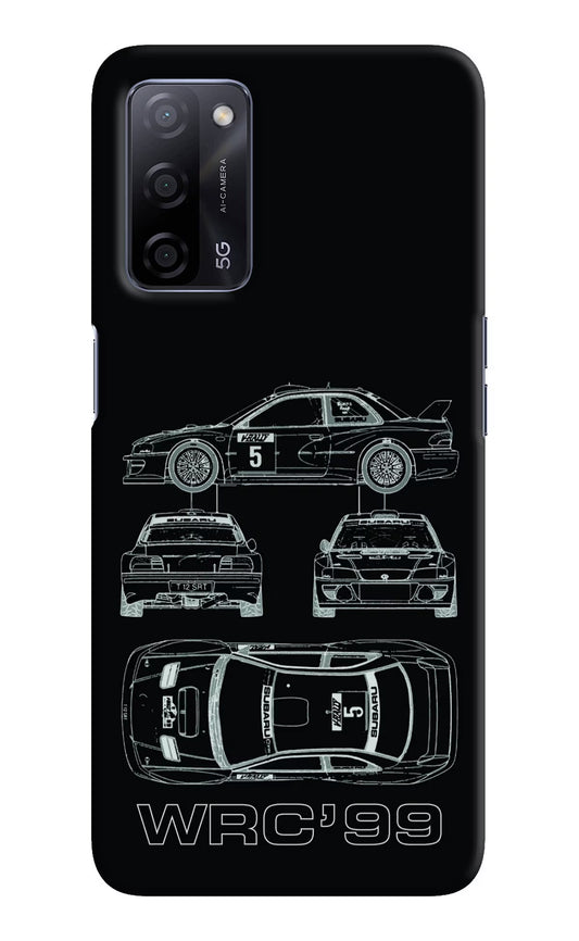 WRC'99 Oppo A53s 5G Hard Case Back Cover by Casekaro