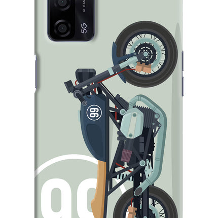 Classic Cafe Racer 99 Oppo A53s 5G Hard Case Back Cover by Casekaro