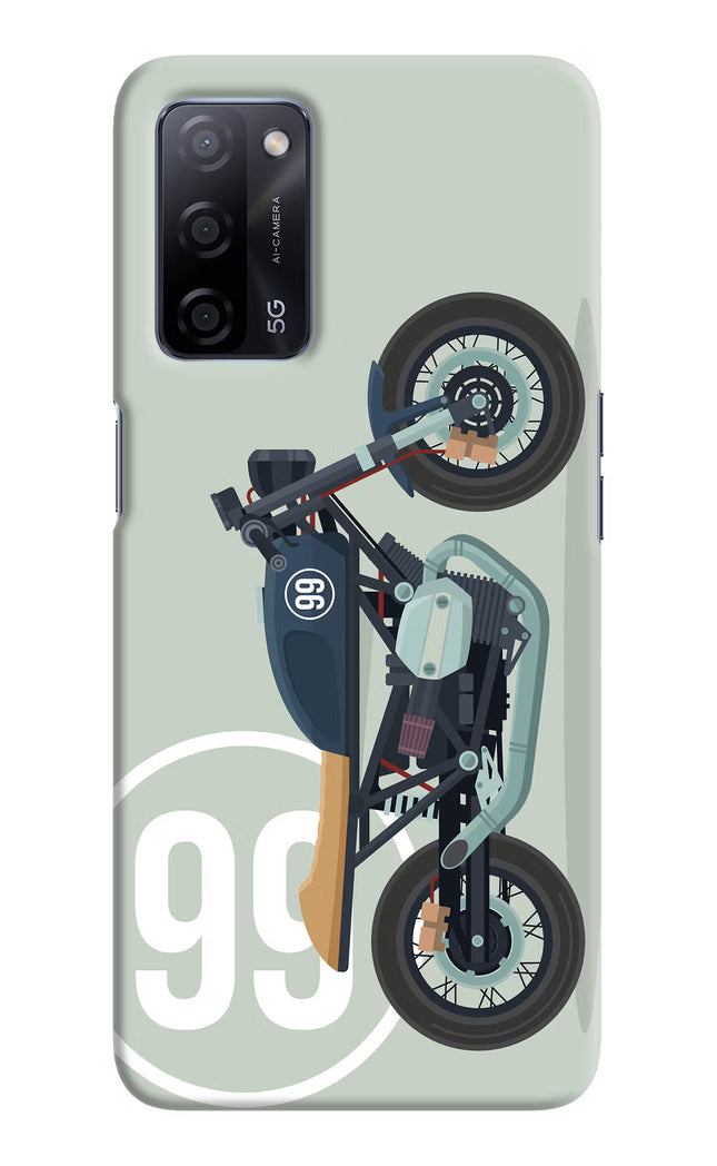 Classic Cafe Racer 99 Oppo A53s 5G Hard Case Back Cover by Casekaro