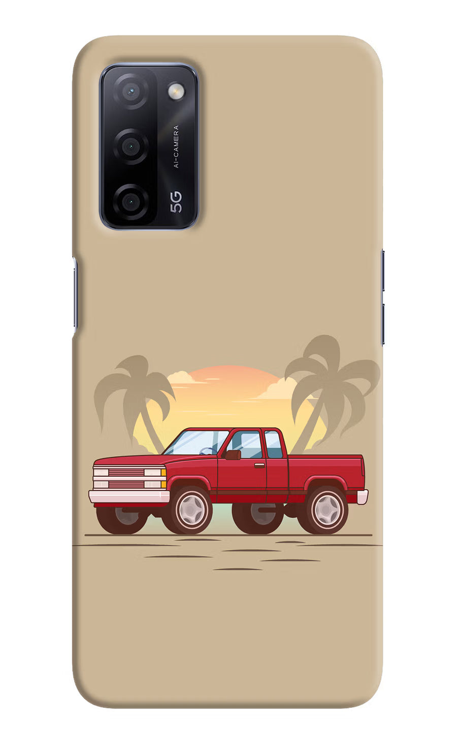 Desert Classic Drive Oppo A53s 5G Back Cover, Hard case