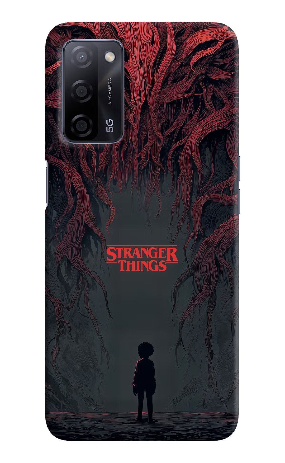 Ordinary Things Dark Side Oppo A53s 5G Hard Case Back Cover by Casekaro