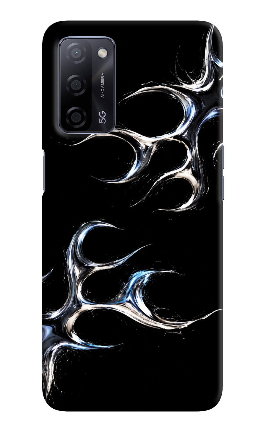 Chrome Tribal Oppo A53s 5G Back Cover, Hard case