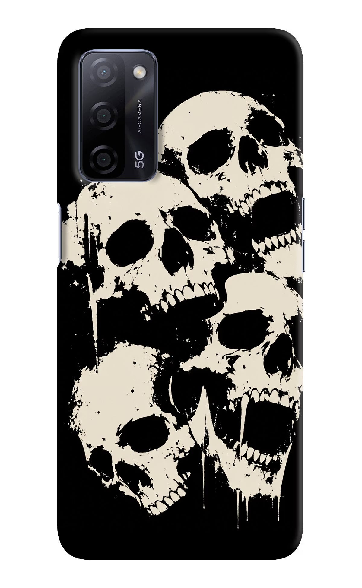 Dead Stack Oppo A53s 5G Hard Case Back Cover by Casekaro