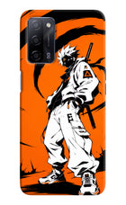 Street Samurai  Oppo A53s 5G Hard Case Back Cover by Casekaro