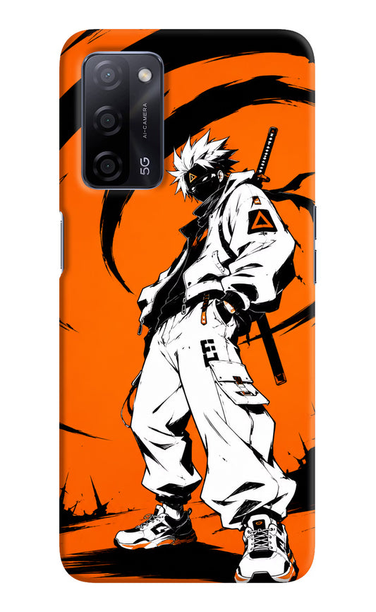 Street Samurai  Oppo A53s 5G Hard Case Back Cover by Casekaro