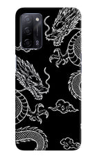 Twin Dragons Oppo A53s 5G Hard Case Back Cover by Casekaro