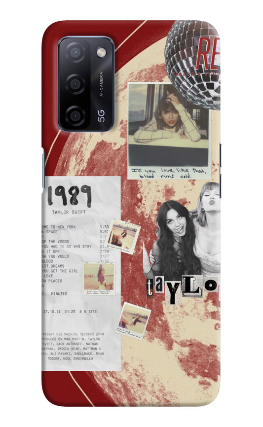 Taylor Swift Oppo A53s 5G Back Cover