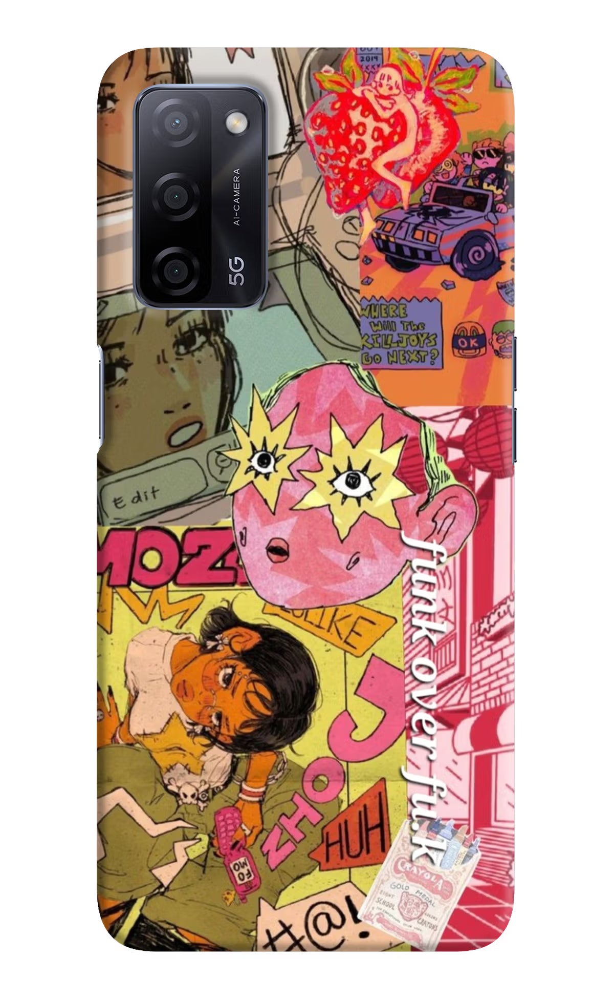 Funkover Oppo A53s 5G Back Cover