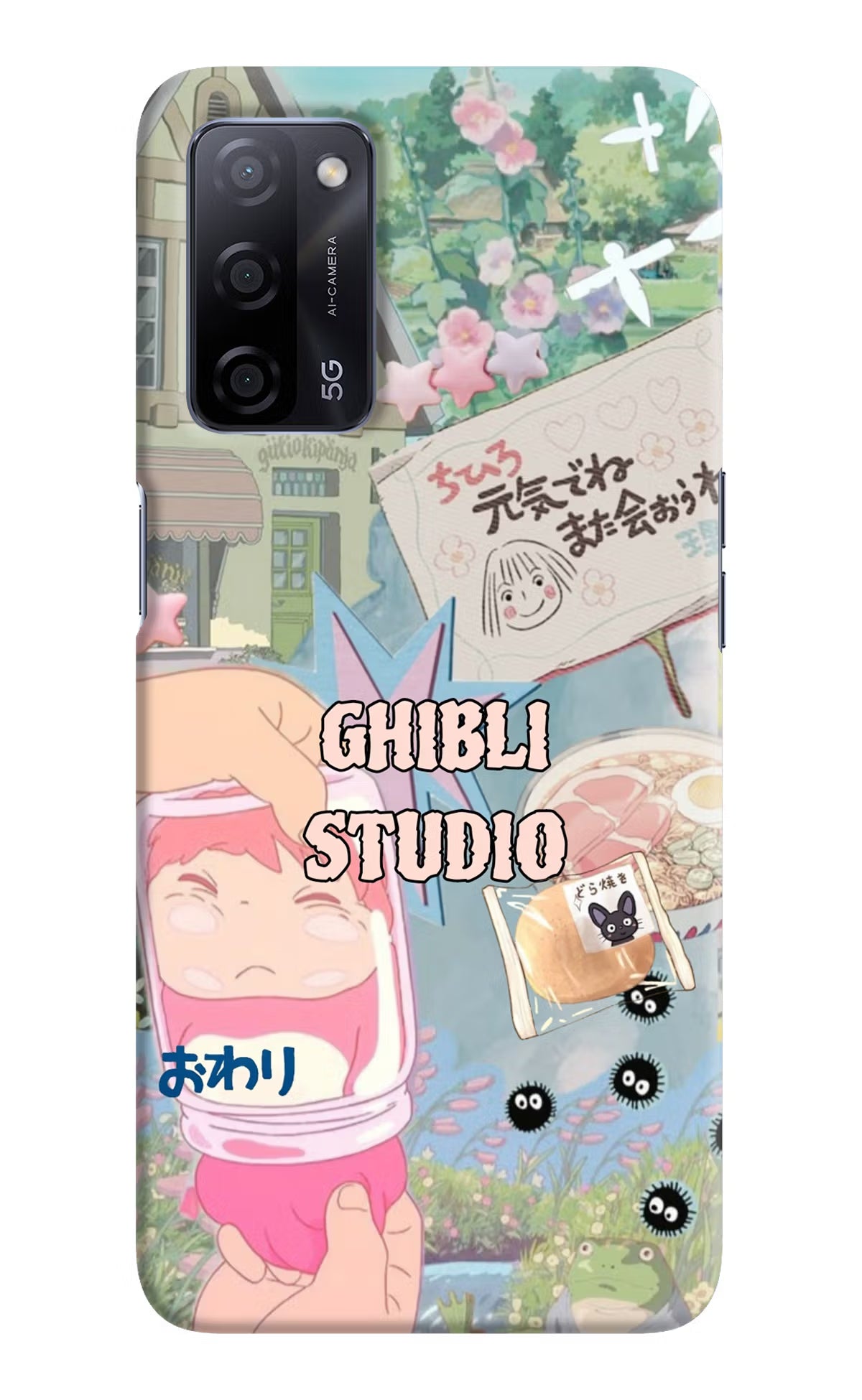Studio Ghibli Oppo A53s 5G Back Cover