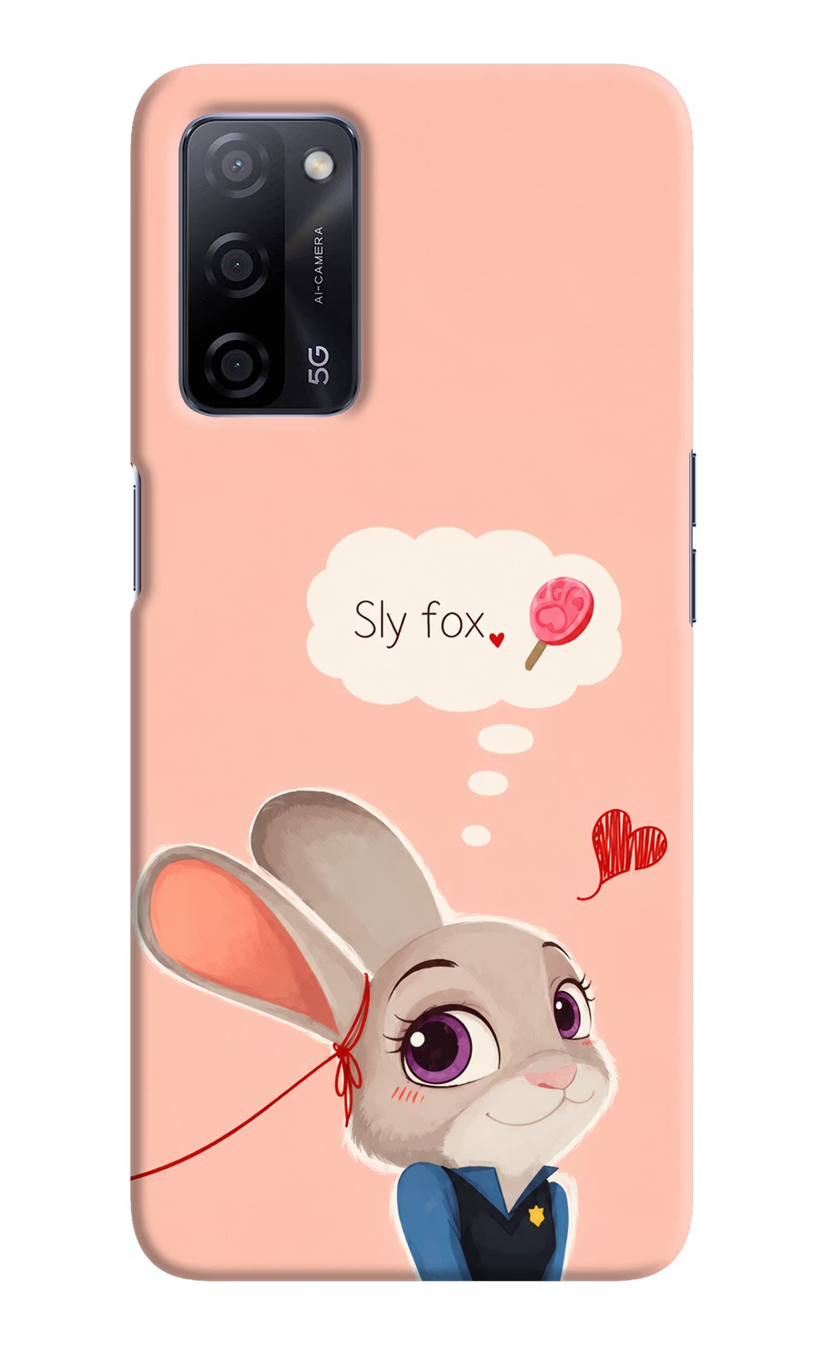Judy Charm Oppo A53s 5G Back Cover