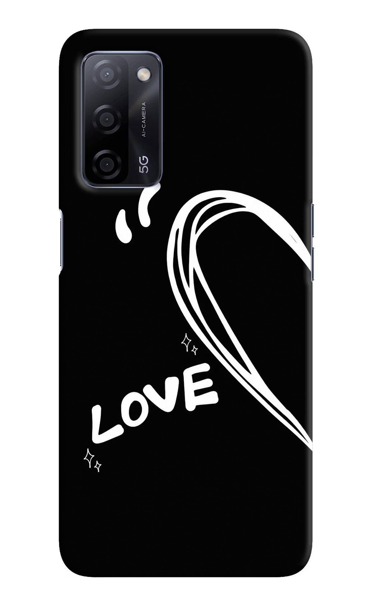 Love Line Oppo A53s 5G Back Cover