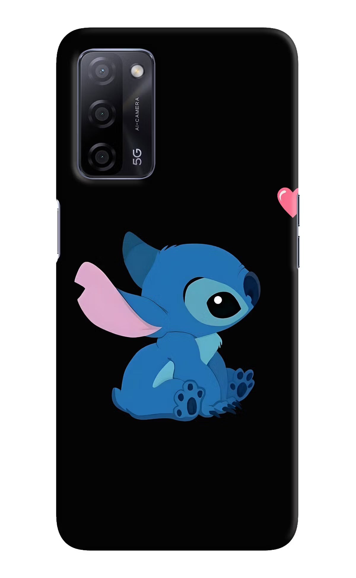 Stitch Crush Oppo A53s 5G Back Cover
