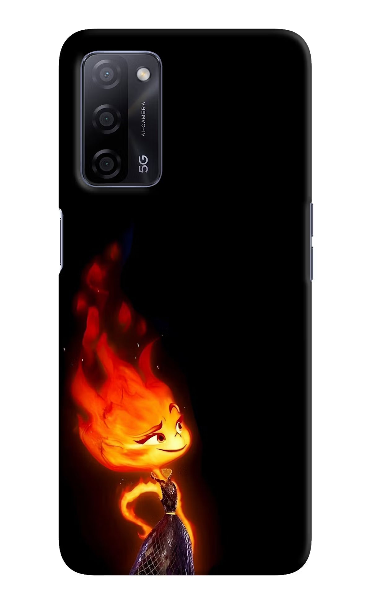 Ember Flame Oppo A53s 5G Back Cover