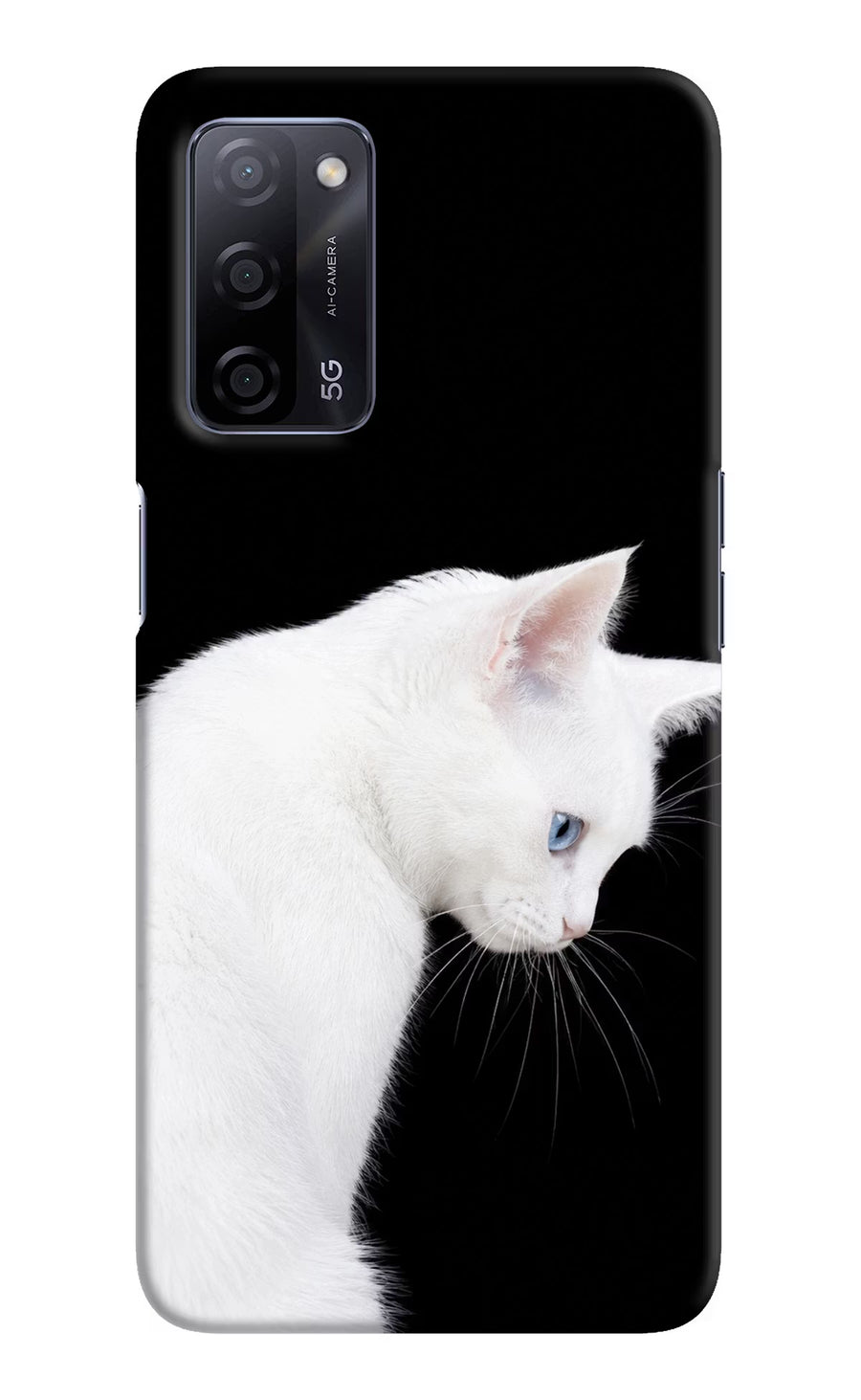 Snow Gaze Oppo A53s 5G Back Cover, Hard case