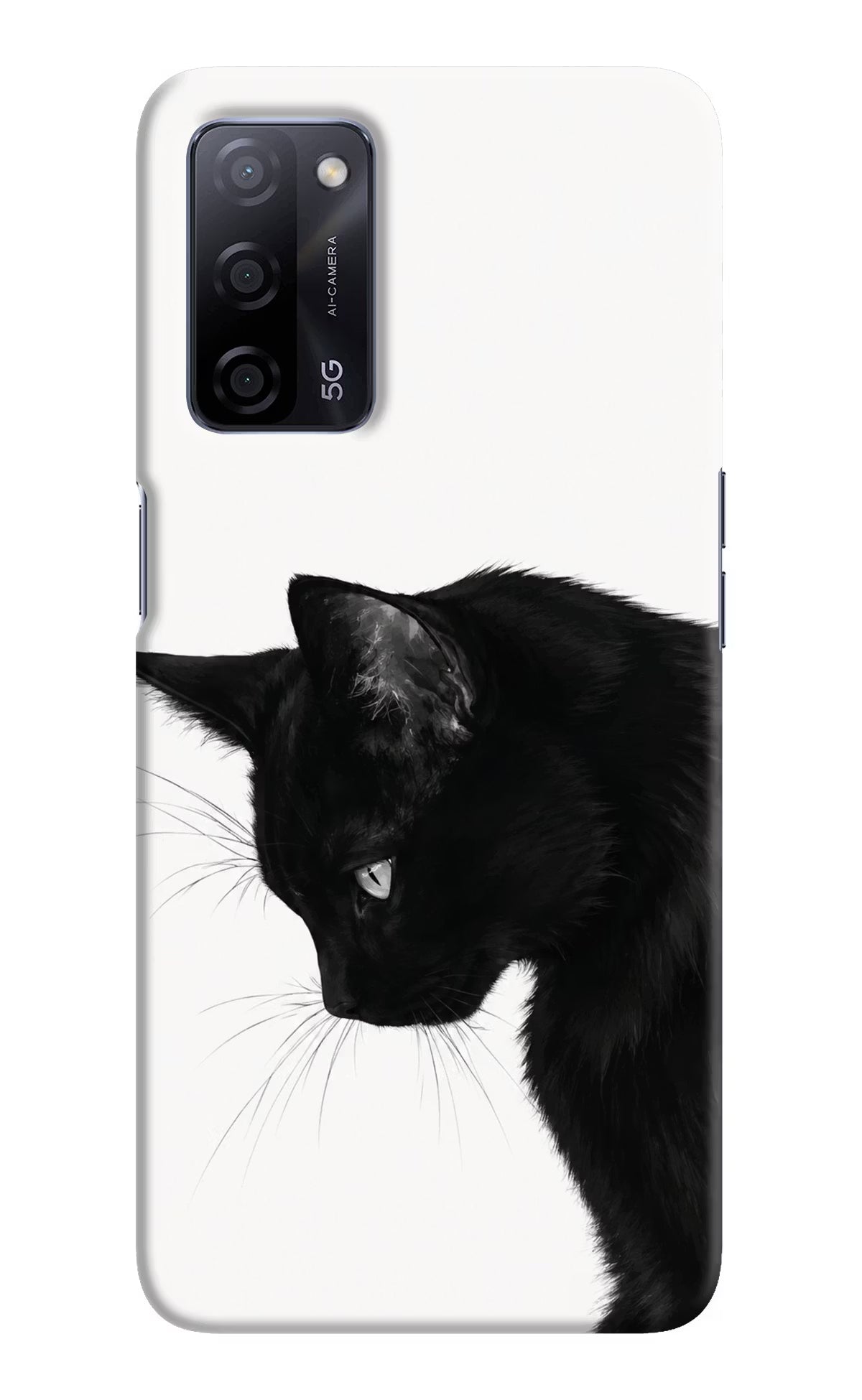 Shadow Gaze Oppo A53s 5G Back Cover