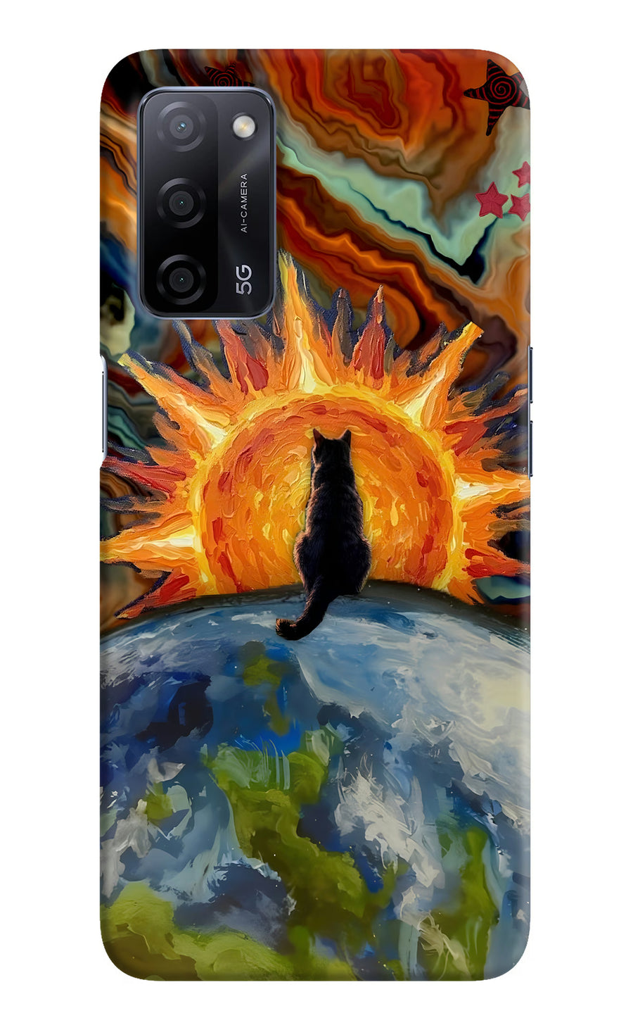 Sunrise Beyond Oppo A53s 5G Back Cover, Hard case