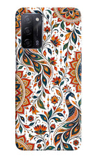 White Mayura Oppo A53s 5G Hard Case Back Cover by Casekaro