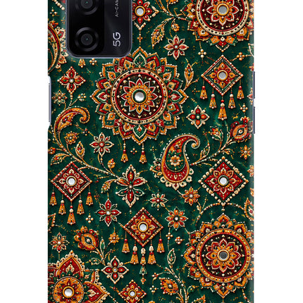 Green Pataka Oppo A53s 5G Back Cover