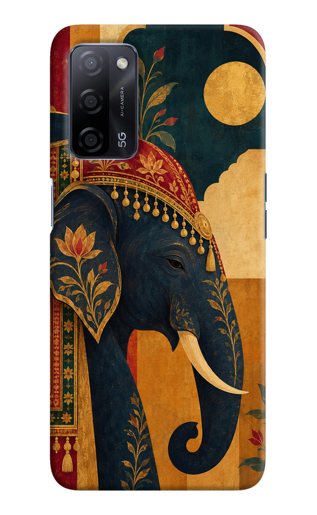 Royal Elephant Oppo A53s 5G Hard Case Back Cover by Casekaro