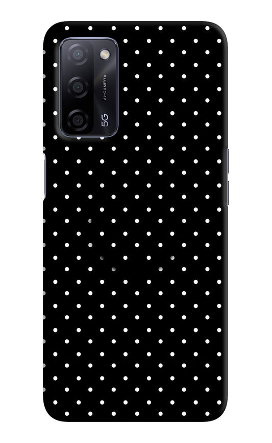 White Dots Oppo A53s 5G Pop Case by Casekaro