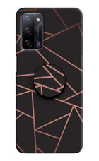 Geometric Pattern Oppo A53s 5G Pop Case by Casekaro