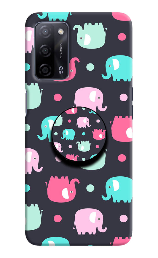 Baby Elephants Oppo A53s 5G Pop Case by Casekaro