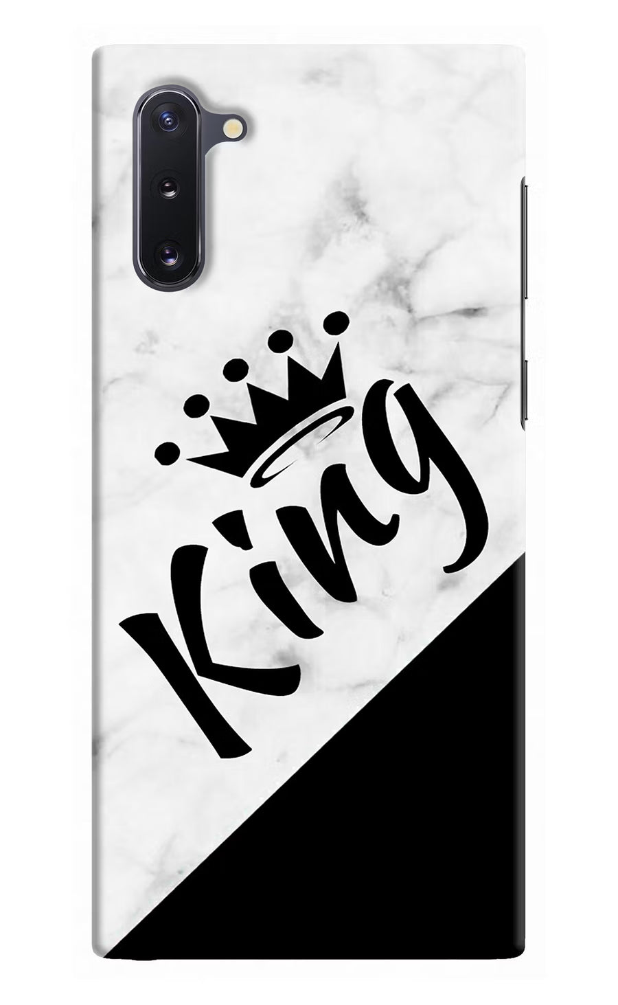 King Samsung Note 10 Back Cover, Hard case