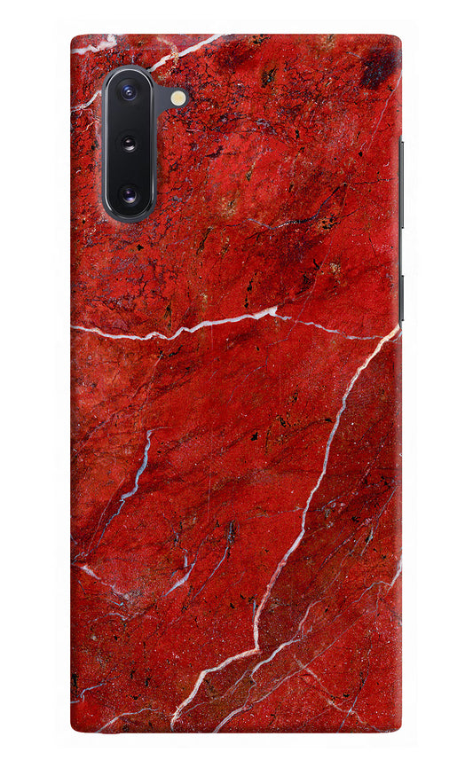 Red Marble Design Samsung Note 10 Hard Case Back Cover by Casekaro