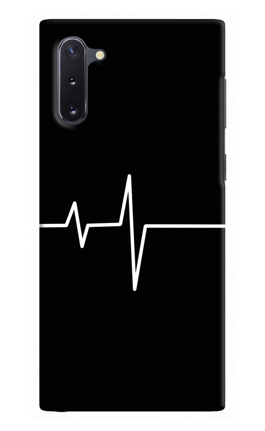Heart Beats Samsung Note 10 Hard Case Back Cover by Casekaro