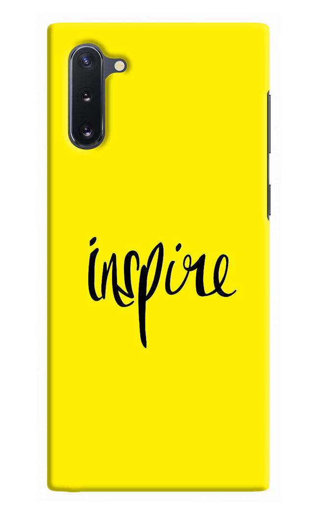 Inspire Samsung Note 10 Hard Case Back Cover by Casekaro