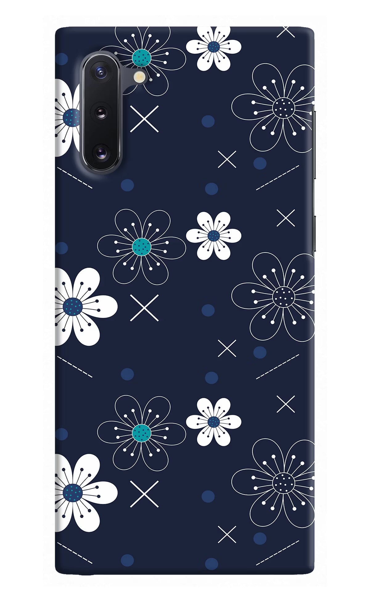 Flowers Samsung Note 10 Hard Case Back Cover by Casekaro