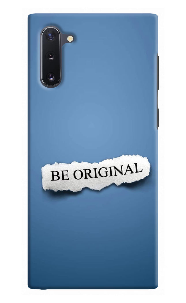 Be Original Samsung Note 10 Hard Case Back Cover by Casekaro