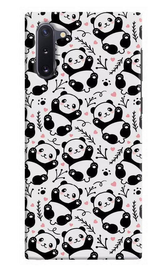 Cute Panda Samsung Note 10 Hard Case Back Cover by Casekaro