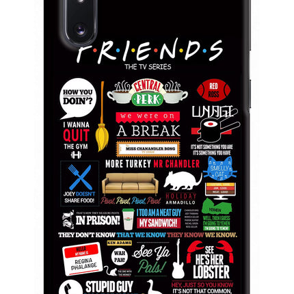 FRIENDS Samsung Note 10 Hard Case Back Cover by Casekaro