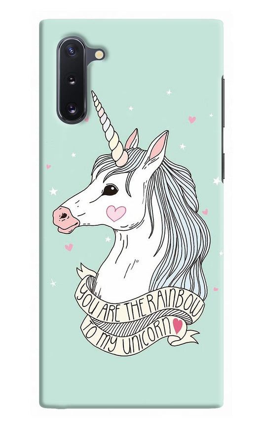 Unicorn Wallpaper Samsung Note 10 Hard Case Back Cover by Casekaro
