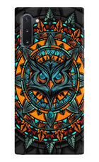 Angry Owl Art Samsung Note 10 Hard Case Back Cover by Casekaro