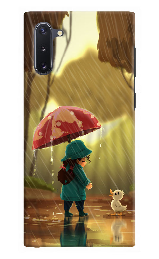 Rainy Day Samsung Note 10 Hard Case Back Cover by Casekaro