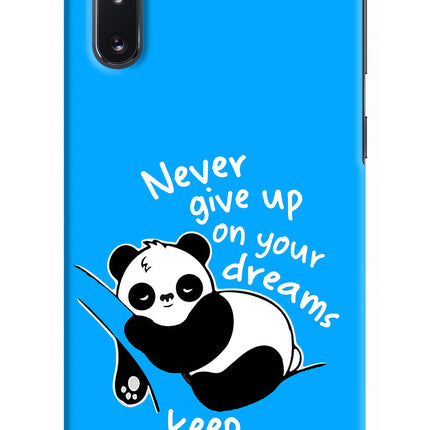 Keep Sleeping Samsung Note 10 Hard Case Back Cover by Casekaro