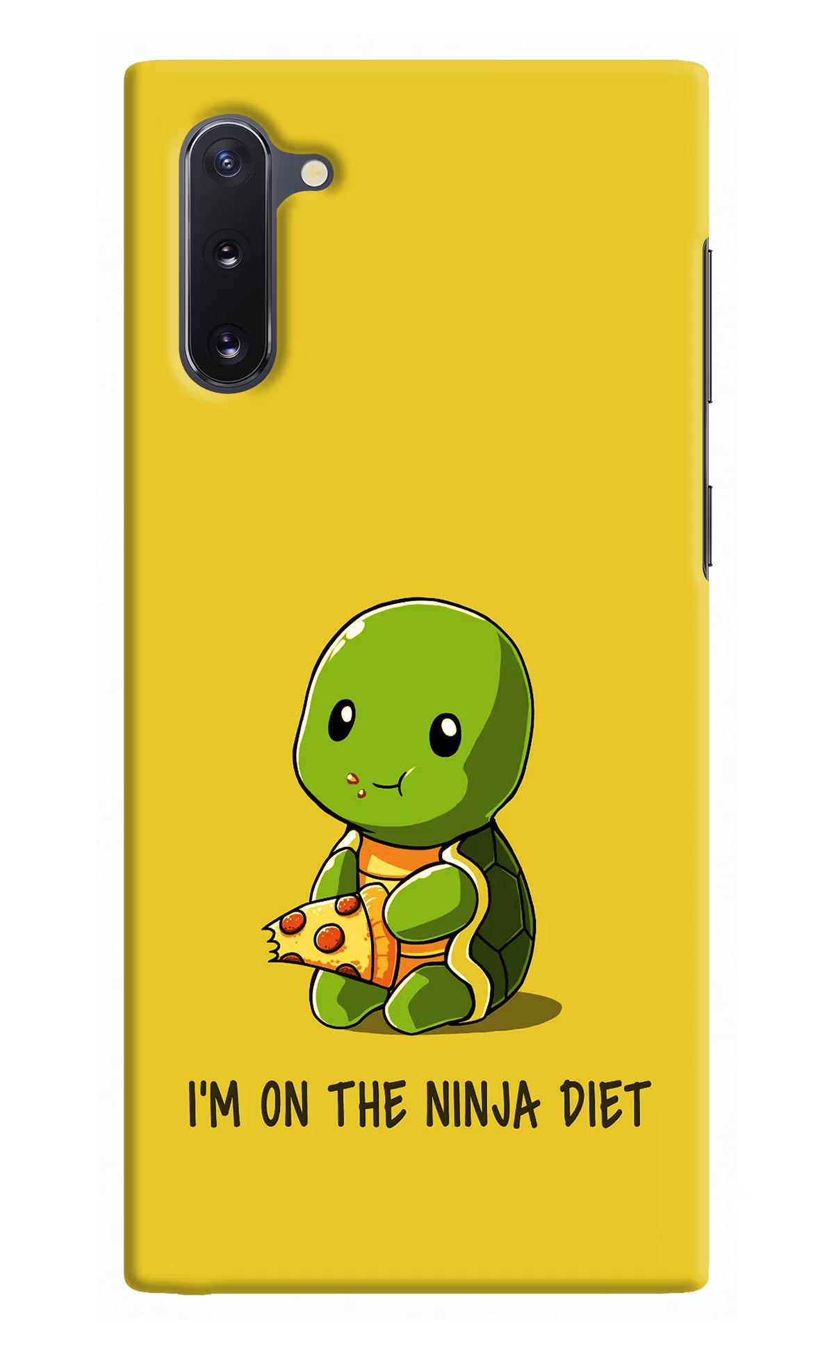 I'm on Ninja Diet Samsung Note 10 Hard Case Back Cover by Casekaro