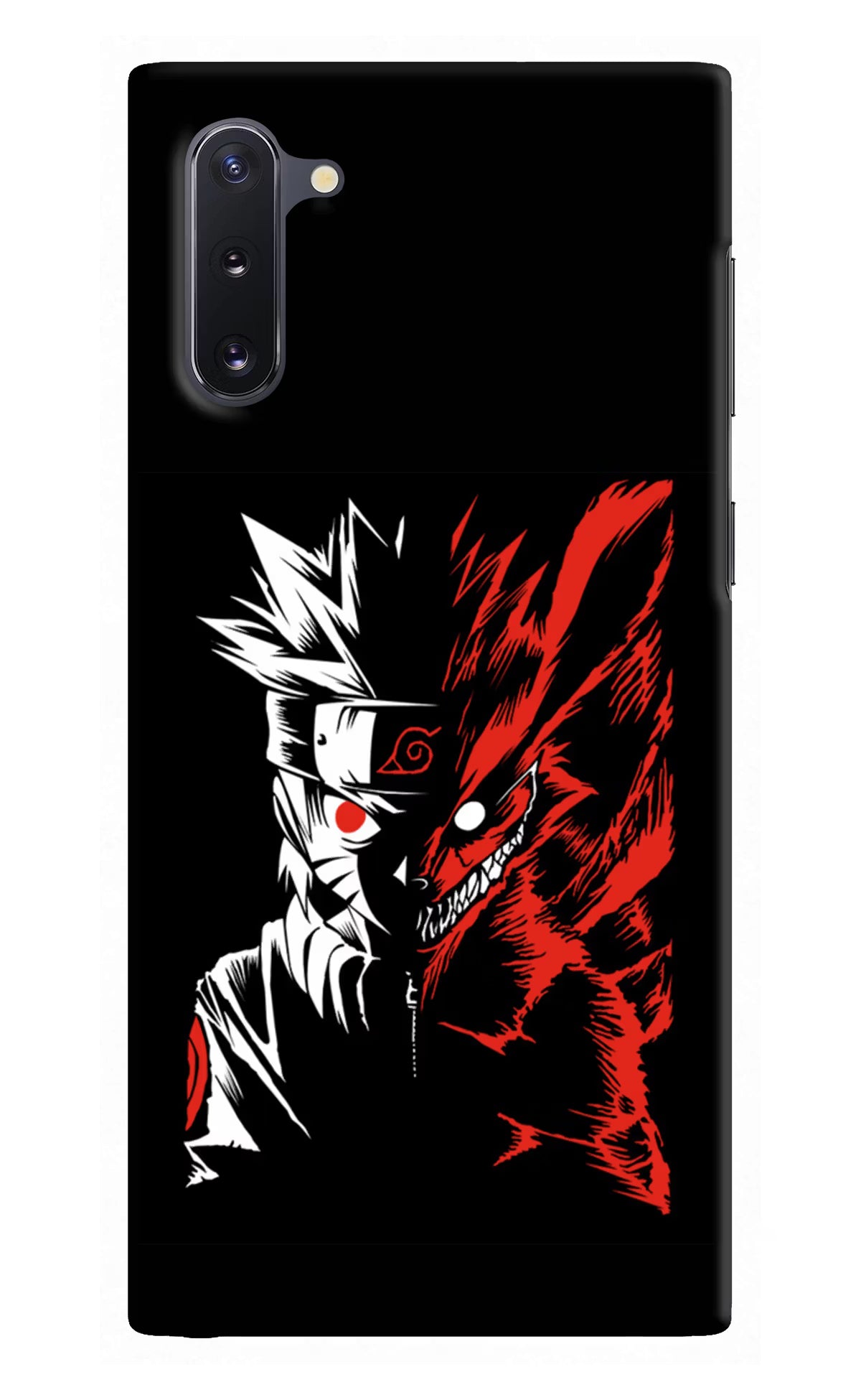 Naruto Two Face Samsung Note 10 Hard Case Back Cover by Casekaro