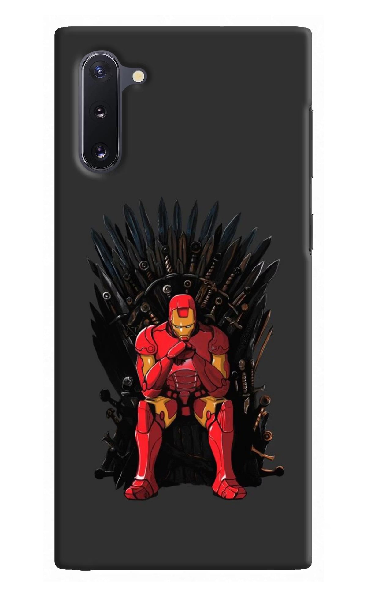 Ironman Throne Samsung Note 10 Hard Case Back Cover by Casekaro