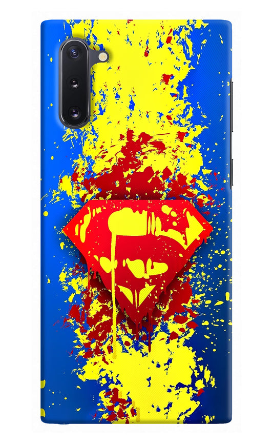 Superman logo Samsung Note 10 Hard Case Back Cover by Casekaro