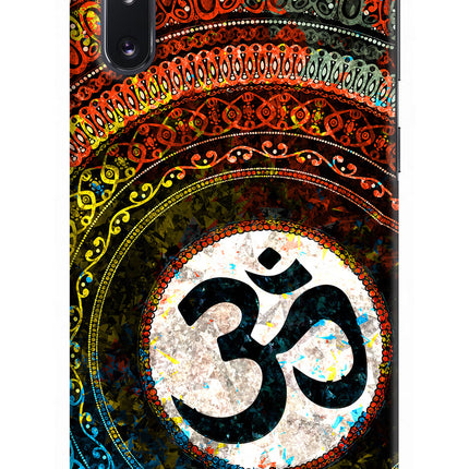 Om Cultural Samsung Note 10 Hard Case Back Cover by Casekaro