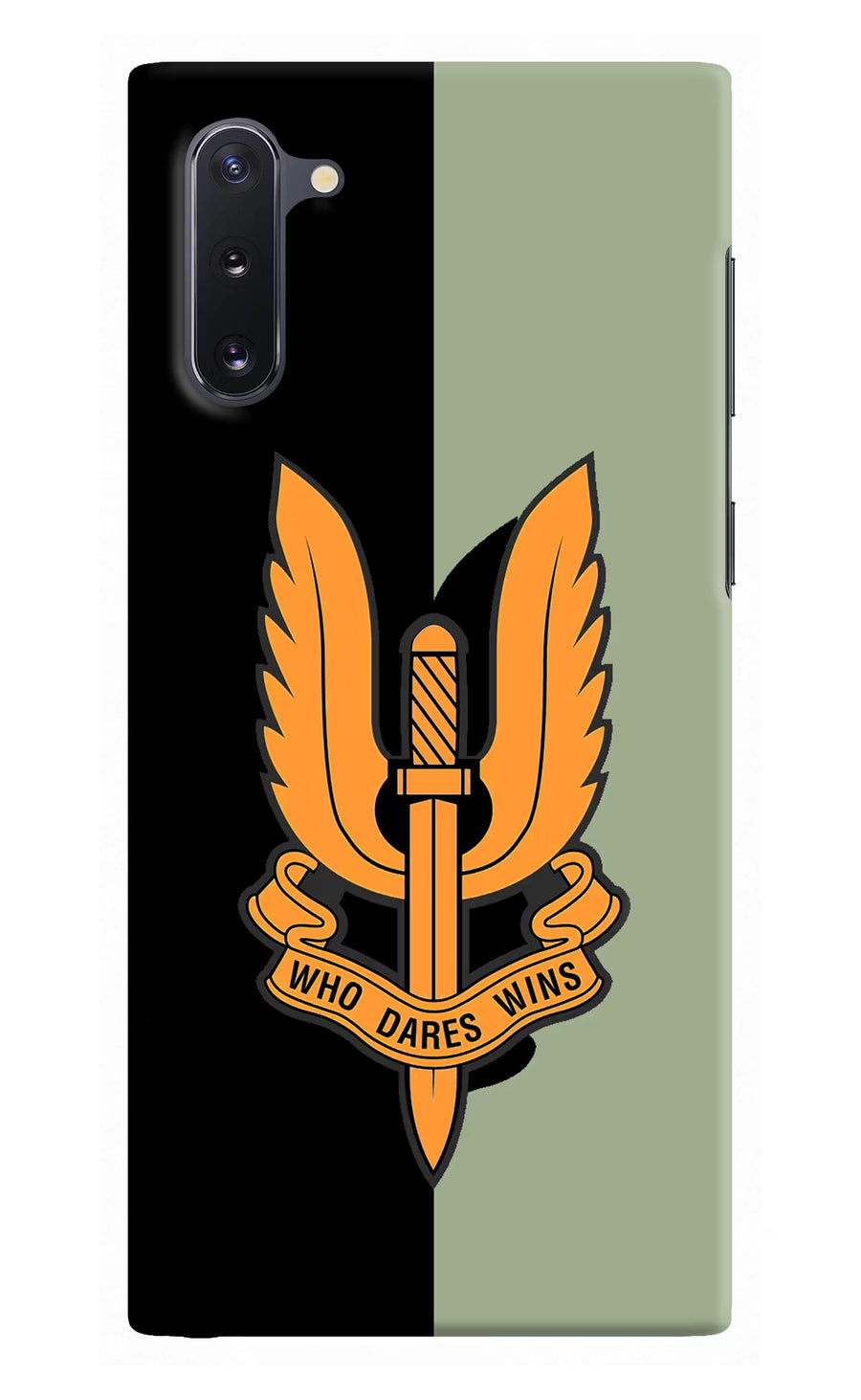 Balidan Logo Samsung Note 10 Back Cover, Hard case